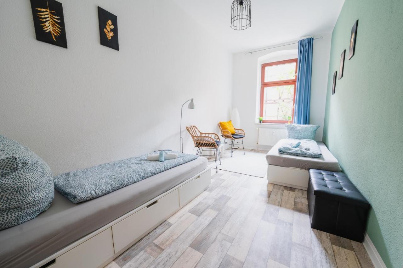 Blue Chili 08 - Magdeburg 2-Zimmer Altbau, Wi-Fi, 5 Pax エクステリア 写真