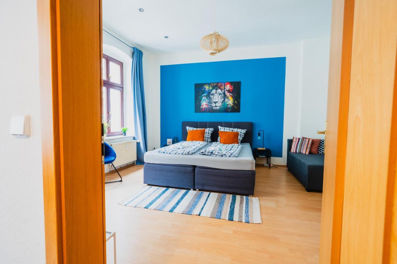 Blue Chili 08 - Magdeburg 2-Zimmer Altbau, Wi-Fi, 5 Pax エクステリア 写真